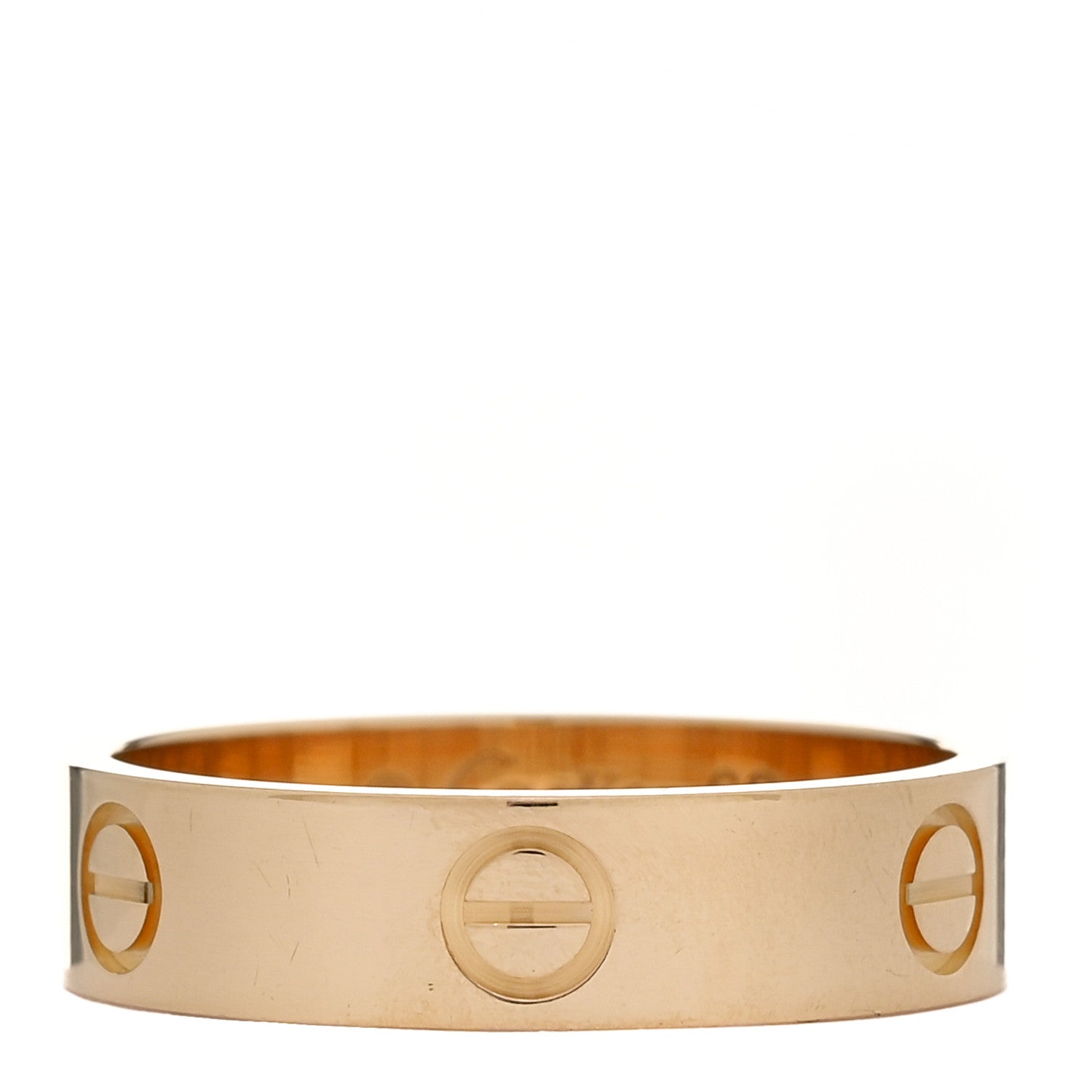 Cartier 18K Yellow Gold 5.5mm LOVE Ring 62 10 1 of 5