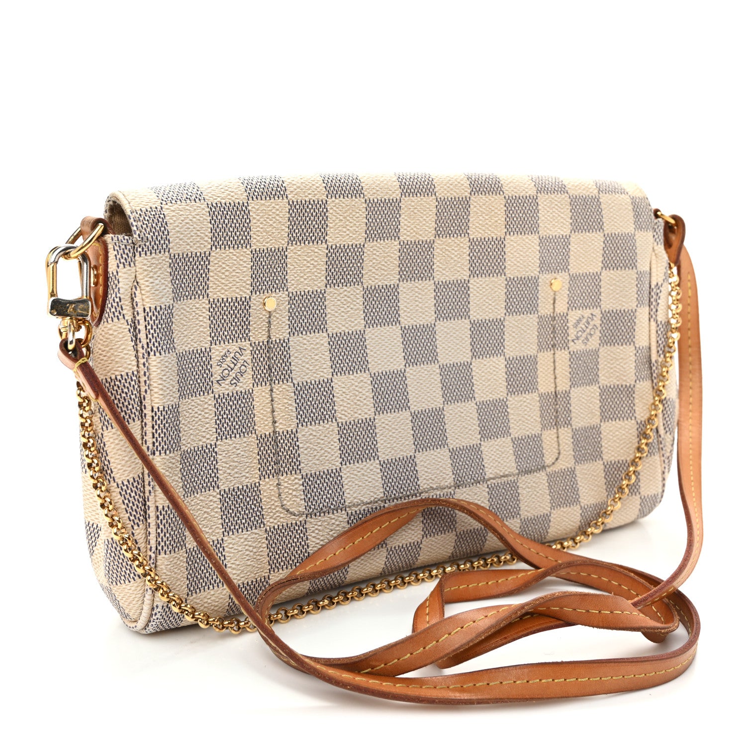 Louis Vuitton Damier Azur Favorite MM 3 of 10