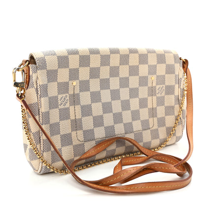 Louis Vuitton Damier Azur Favorite MM 3 of 10