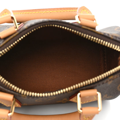 Louis Vuitton Monogram Nano Speedy Bandouliere 5 of 8