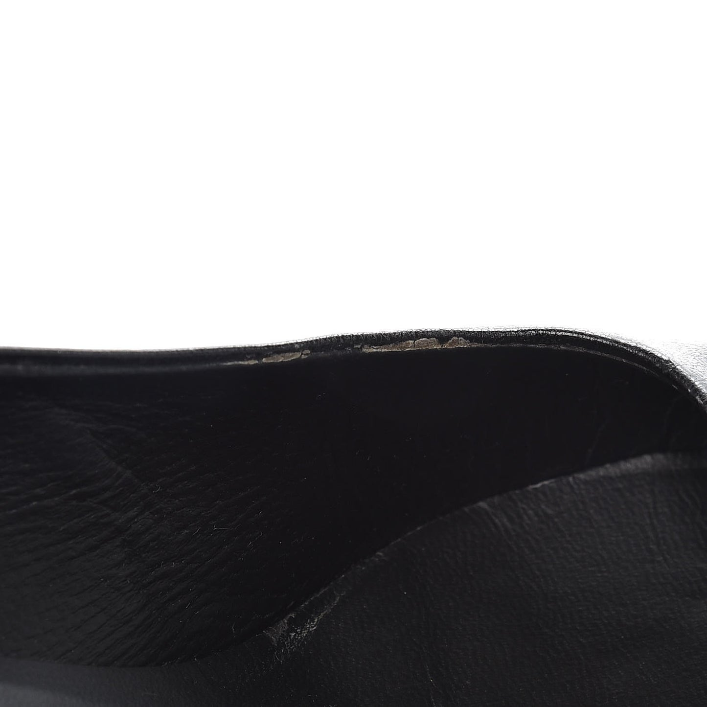Lambskin CC Cap Toe Pumps 36 Black