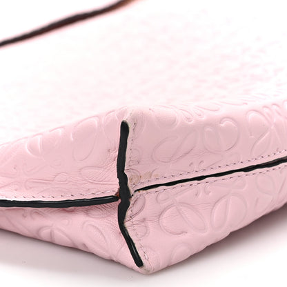 Loewe Calfskin Embossed Repeat T Pouch Soft pink 7 of 8