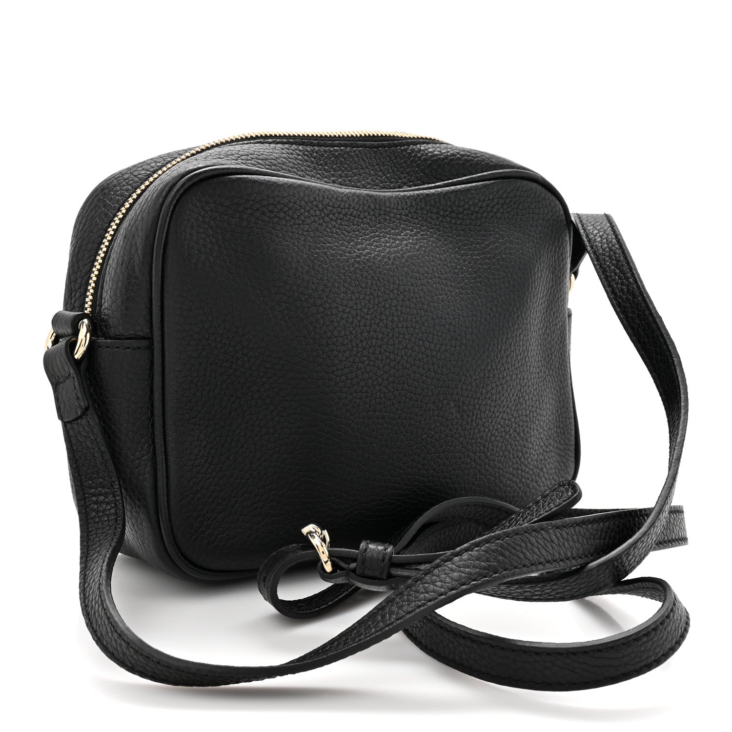 Gucci Pebbled Calfskin Small Soho Disco Bag Black 3 of 10