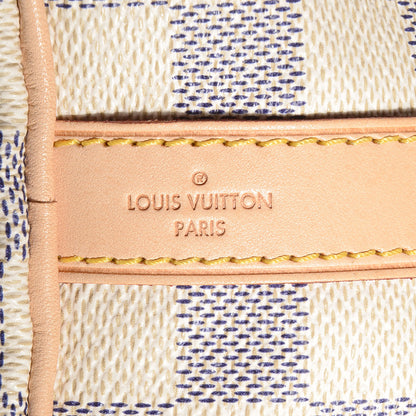 Louis Vuitton Damier Azur Speedy Bandouliere 25 7 of 9