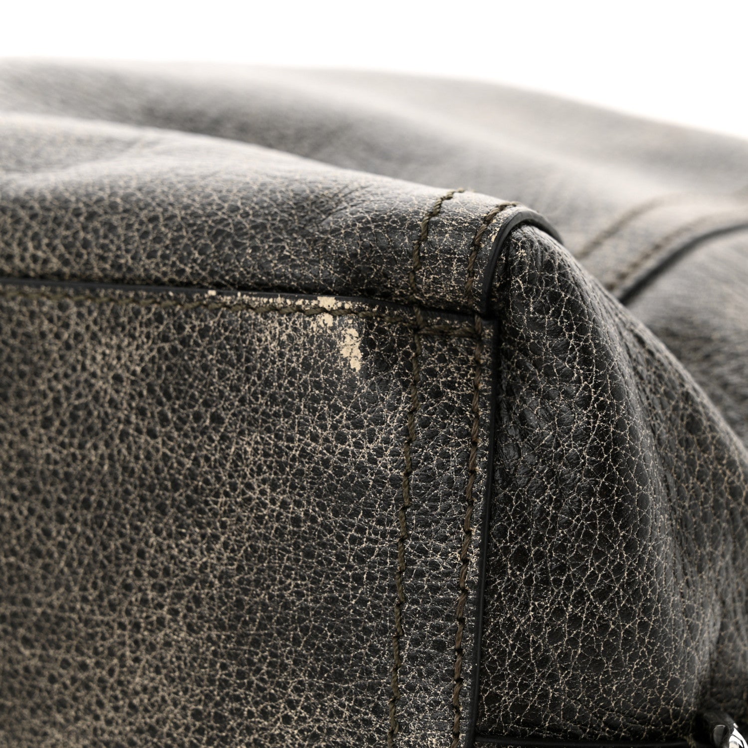 Givenchy Aged Calfskin Small Pandora Mens Crossbody Black Grey 10 of 12