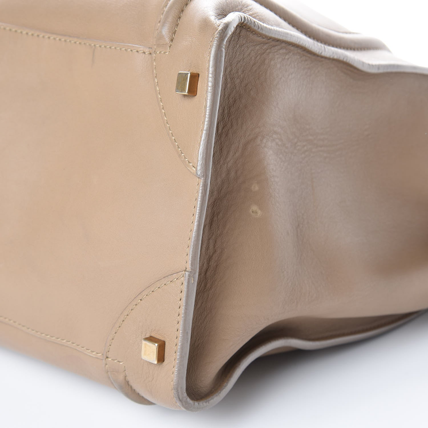 Celine Smooth Calfskin Mini Luggage Dune 7 of 12