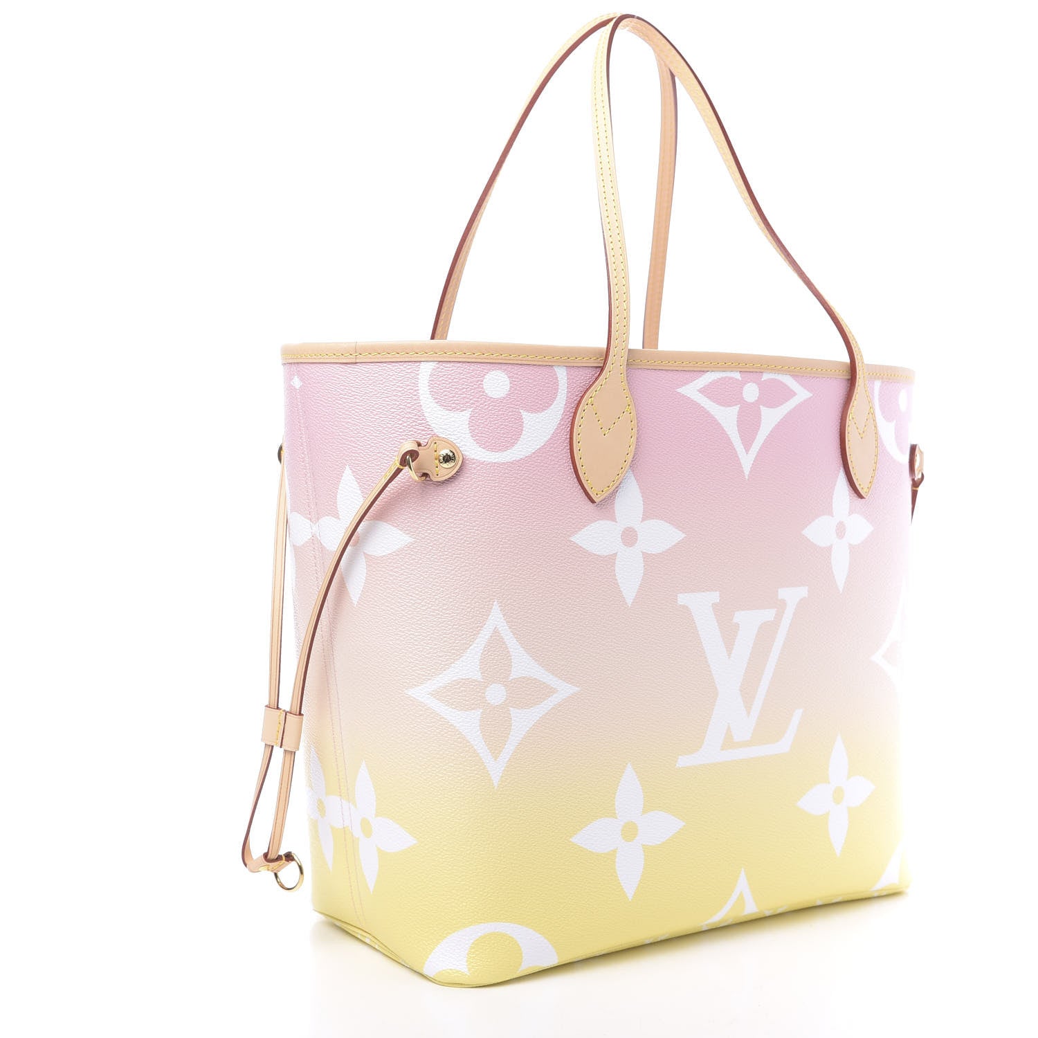 Louis Vuitton Monogram Giant By The Pool Neverfull MM Light Pink 4 of 15