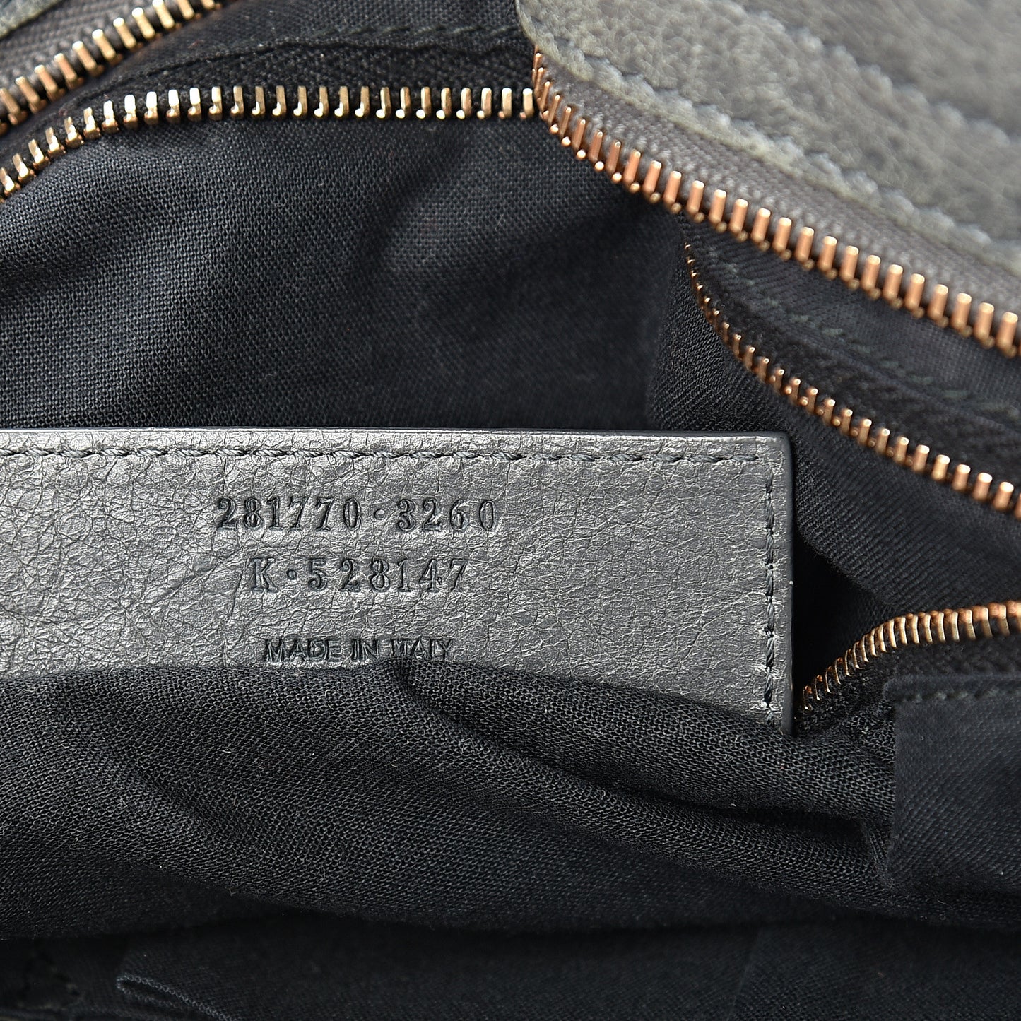 Agneau Giant 12 Rose Gold Hardware City Gris Tarmac