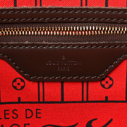 Louis Vuitton Damier Ebene Neverfull MM 6 of 11