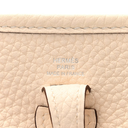 Hermes Taurillon Clemence Amazone Evelyne TPM Nata Craie 6 of 11