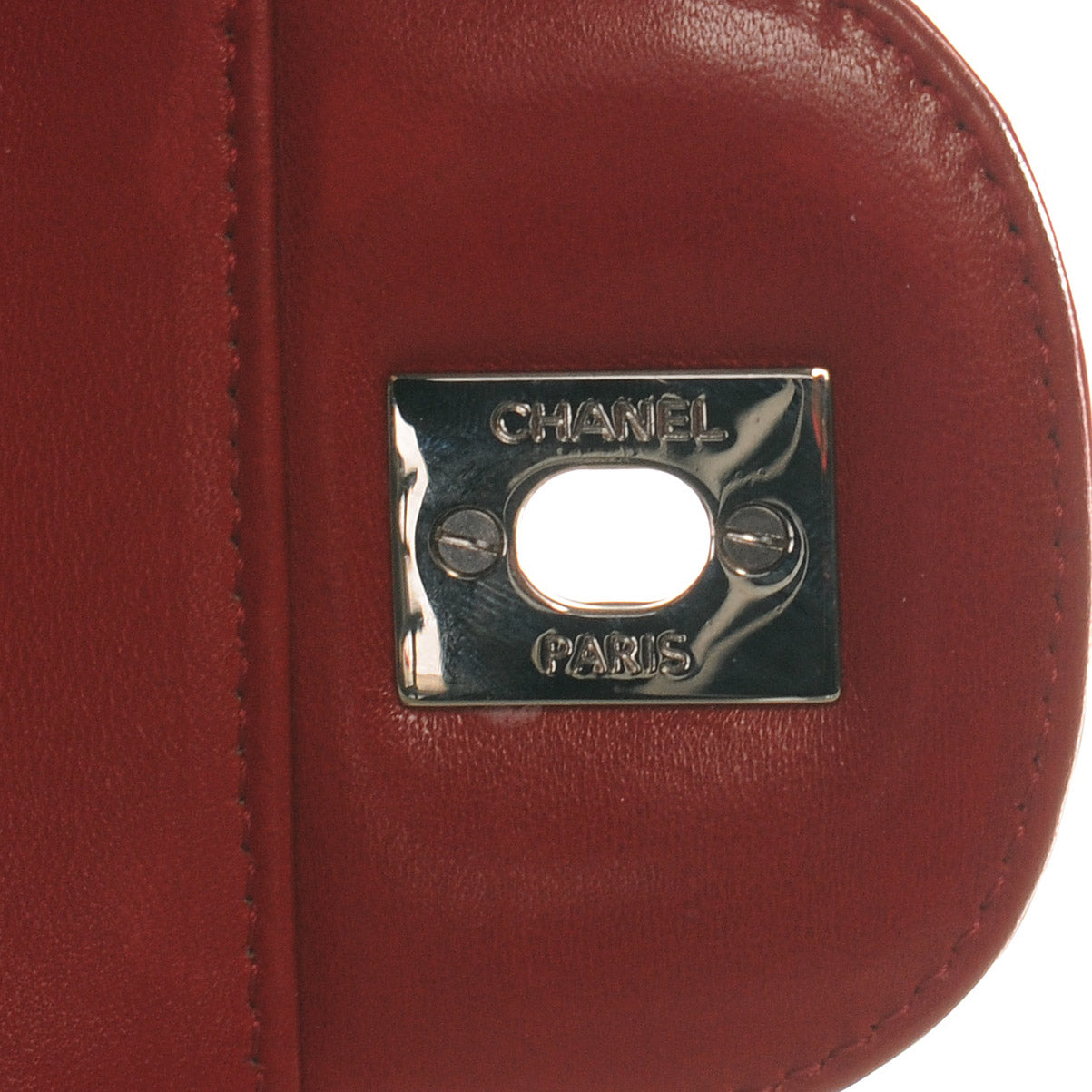 Chanel Patent Jumbo Single Flap Red 9 of 9