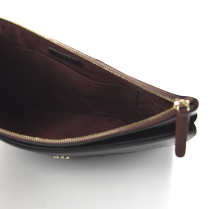 Chanel Lambskin Quilted Medium Flap Cosmetic Case Black 5 of 11