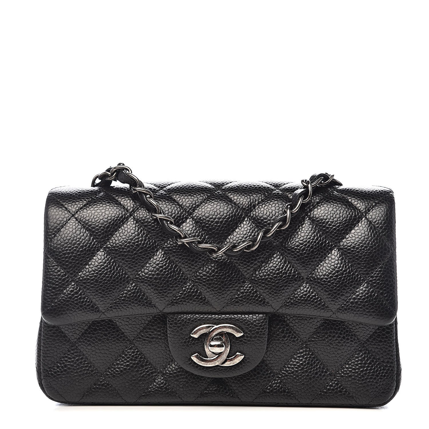 Chanel Caviar Quilted Mini Rectangular Flap Black 1 of 11