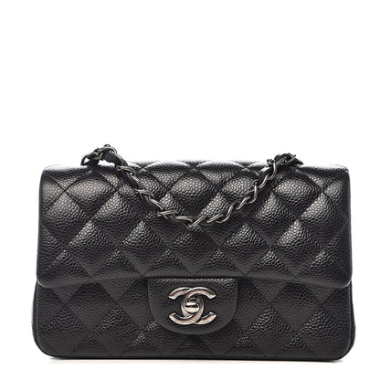 Chanel Caviar Quilted Mini Rectangular Flap Black 1 of 11