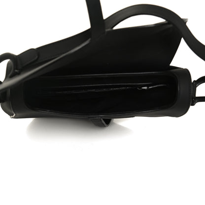 Christian Dior Ultra Matte Calfskin Saddle Bag Black 5 of 12