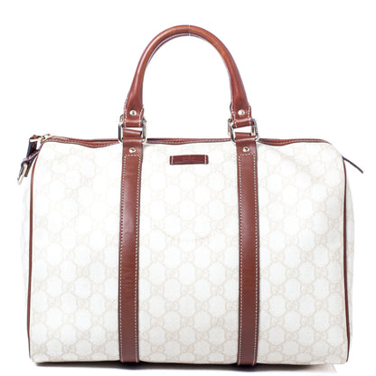 Gucci Monogram Medium Joy Boston Brown 1 of 9