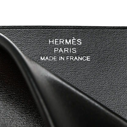 Hermes Box H Sellier Card Holder Black 7 of 8