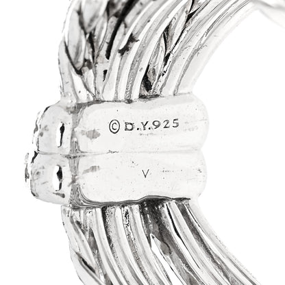 David Yurman Sterling Silver Diamond Angelika Ring 57 8 4 of 6
