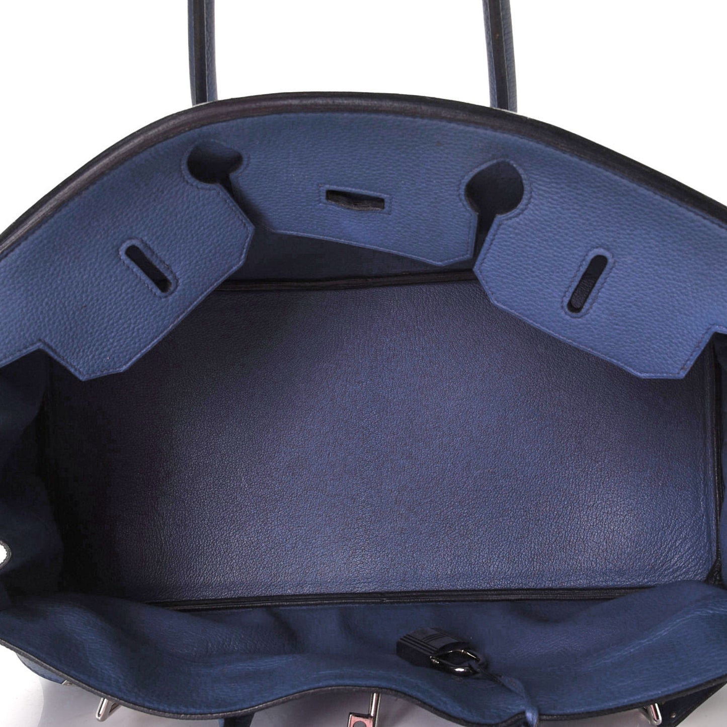 Taurillon Clemence JPG Birkin 42 Bleu Brighton