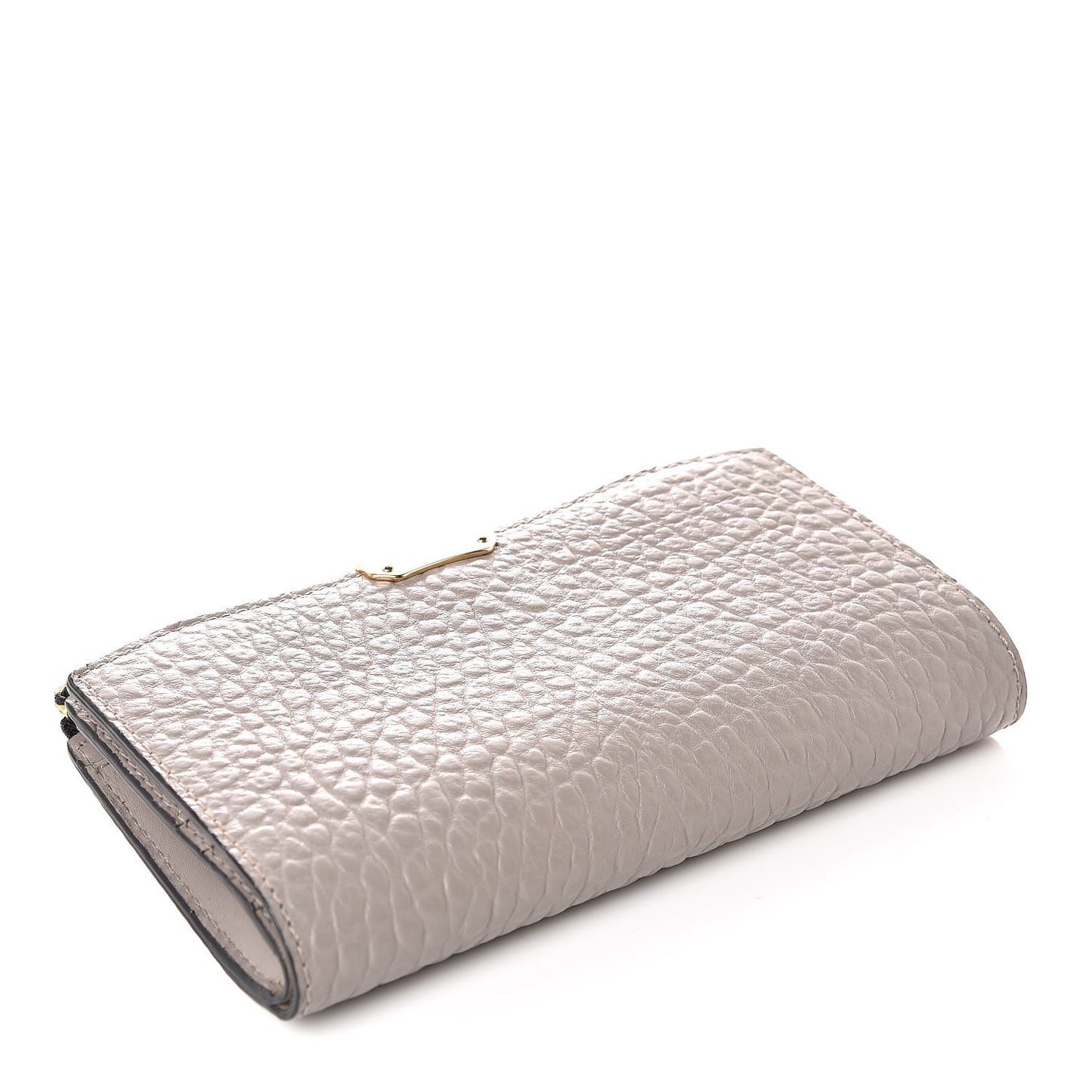 Heritage Grain Alvington Continental Wallet Pale Grey