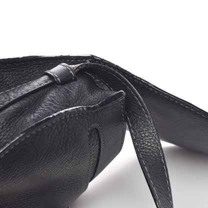 Chloe Calfskin Mini Marcie Round Crossbody Bag Black 12 of 19