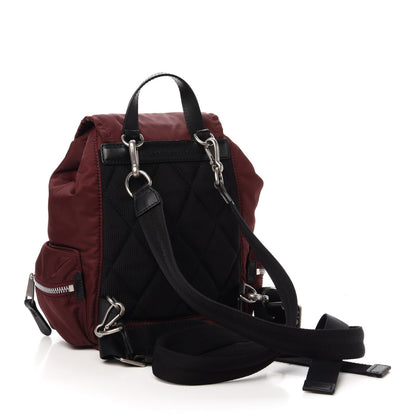 Burberry Nylon Small Rucksack Backpack Burgundy 2 of 10
