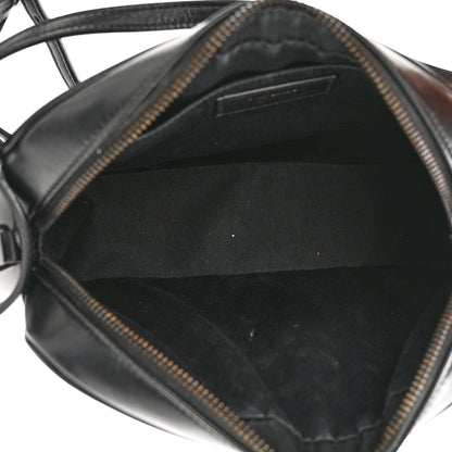 Saint Laurent Calfskin Matelasse Monogram Monochrome Lou Camera Bag Black 5 of 11