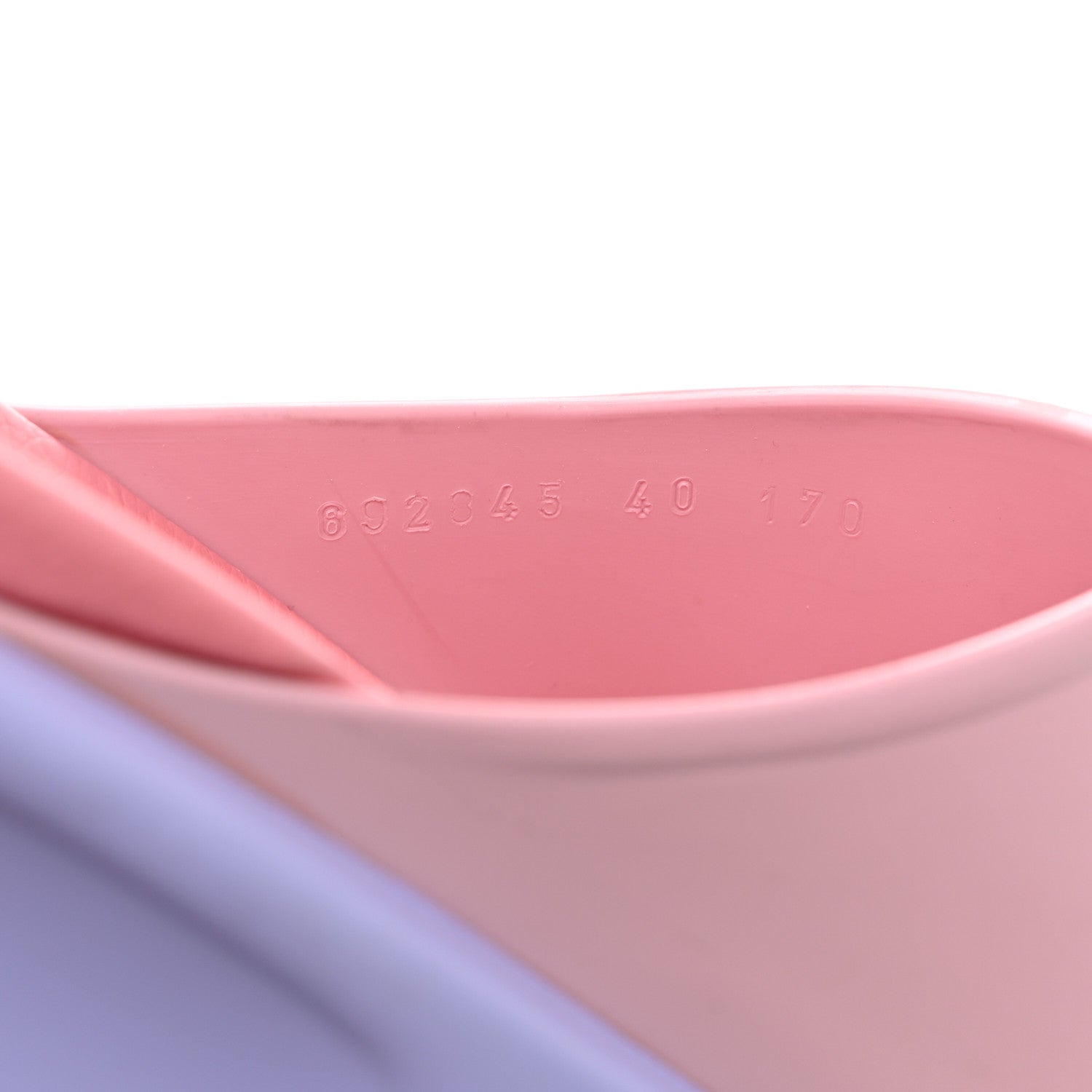 Gucci Soft Rubber Womens Interlocking G Platform 42mm Slide Sandals 40 Sugar Pink 8 of 9