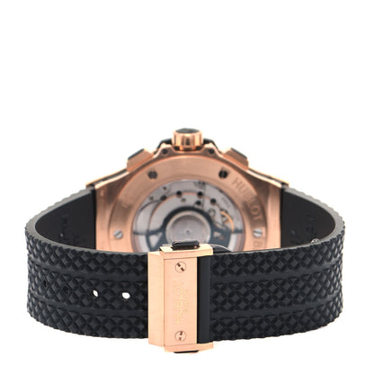 Hublot 18K Rose Gold Rubber 41mm Big Bang Automatic Watch Black 341.PB.131.RX 3 of 5