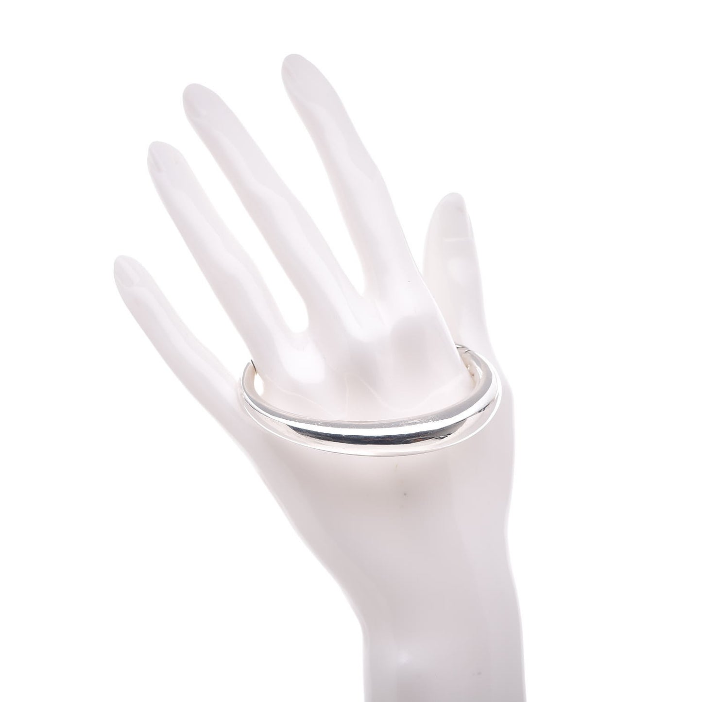 Sterling Silver Pure Form Smooth Bracelet