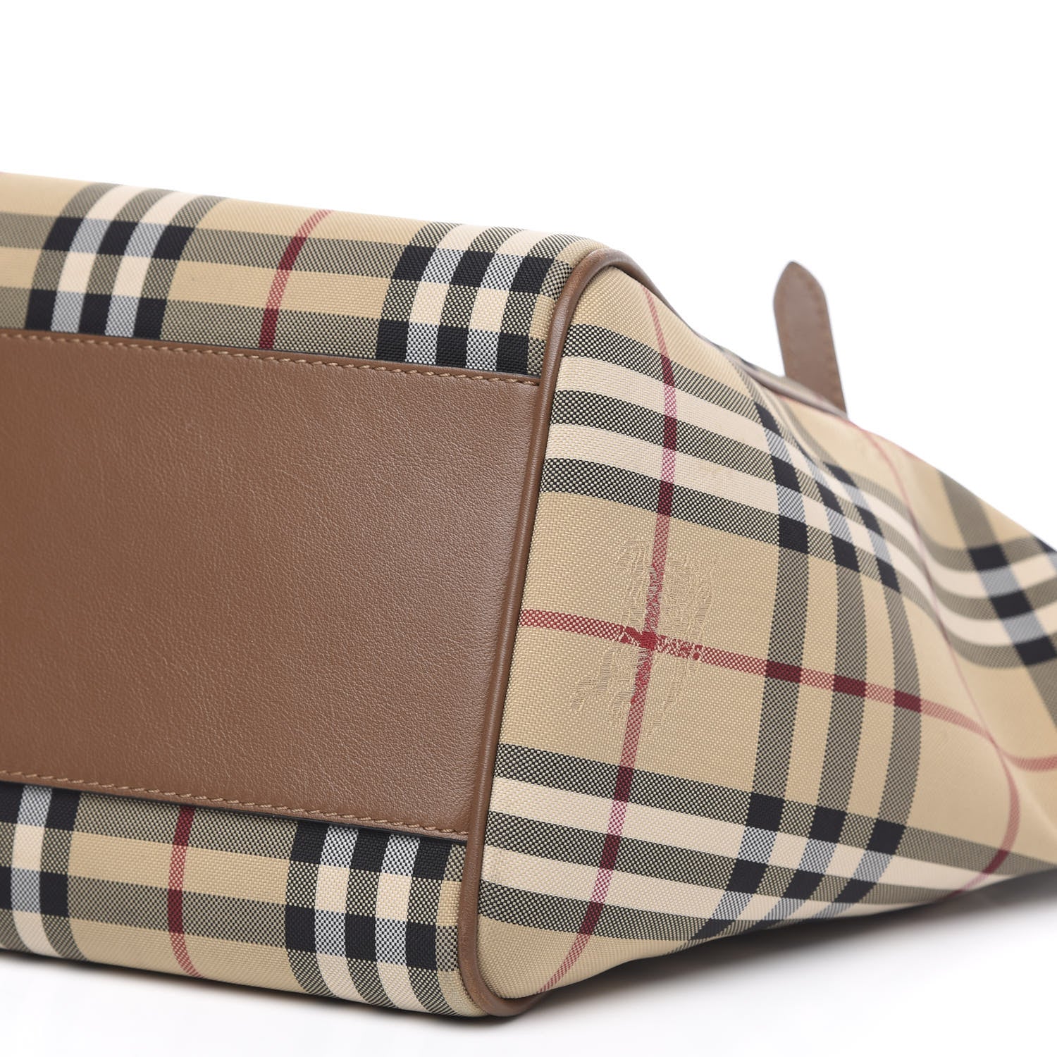Burberry Horseferry Check Diaper Bag Tote Tan 9 of 12