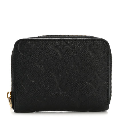 Louis Vuitton Empreinte Zippy Coin Purse Black 1 of 10