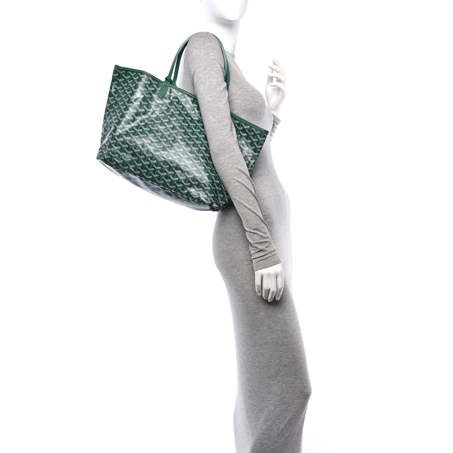 Goyard Goyardine Saint Louis PM Green 2 of 10