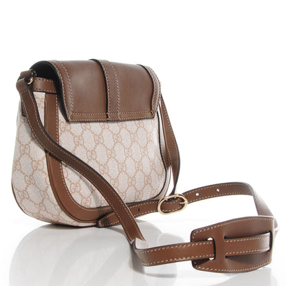 Gucci GG Supreme Monogram Small Nice Messenger Bag Brown 3 of 9