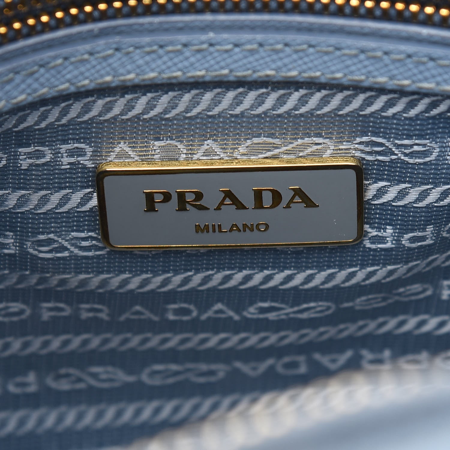 Prada Saffiano Lux Small Promenade Tote Astrale 6 of 10