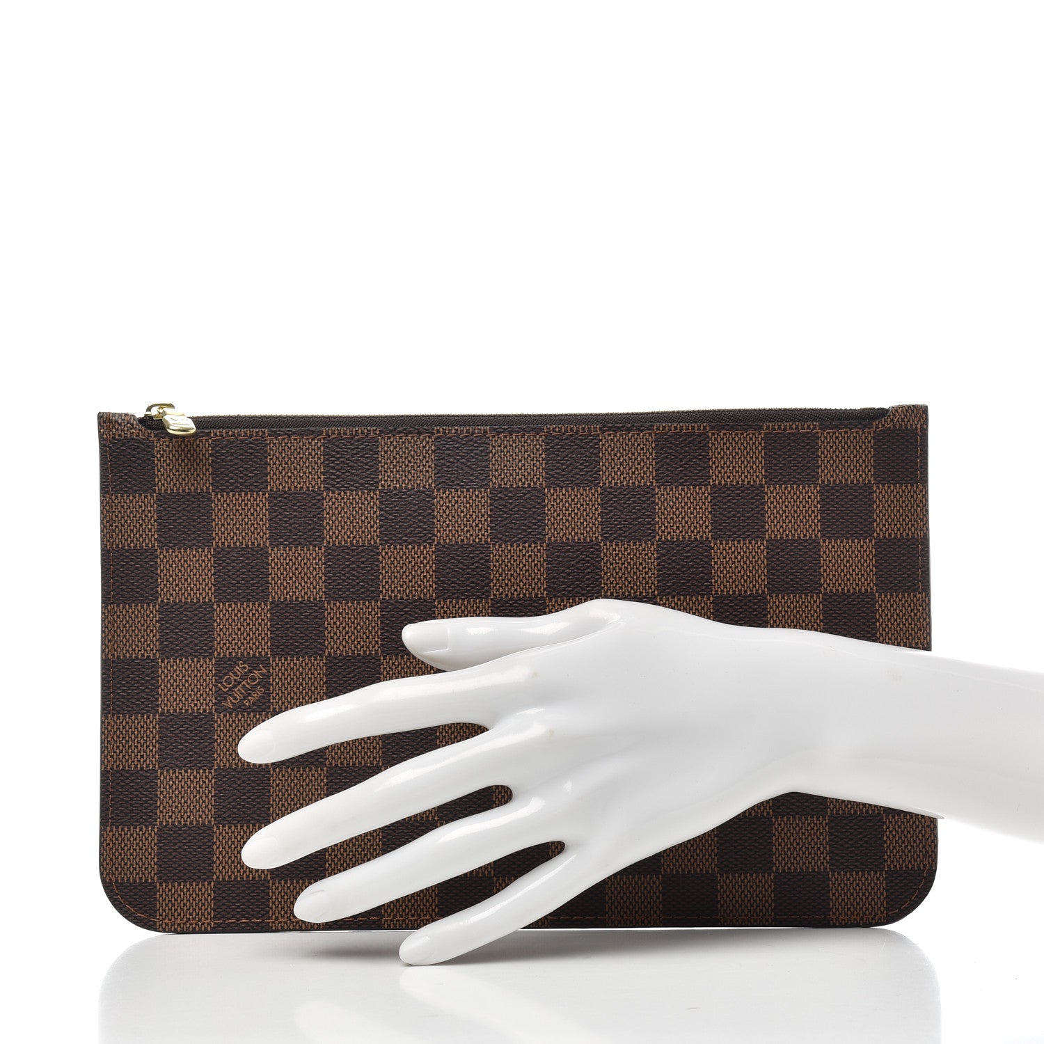 Louis Vuitton Damier Ebene Neverfull MM GM Pochette 2 of 6