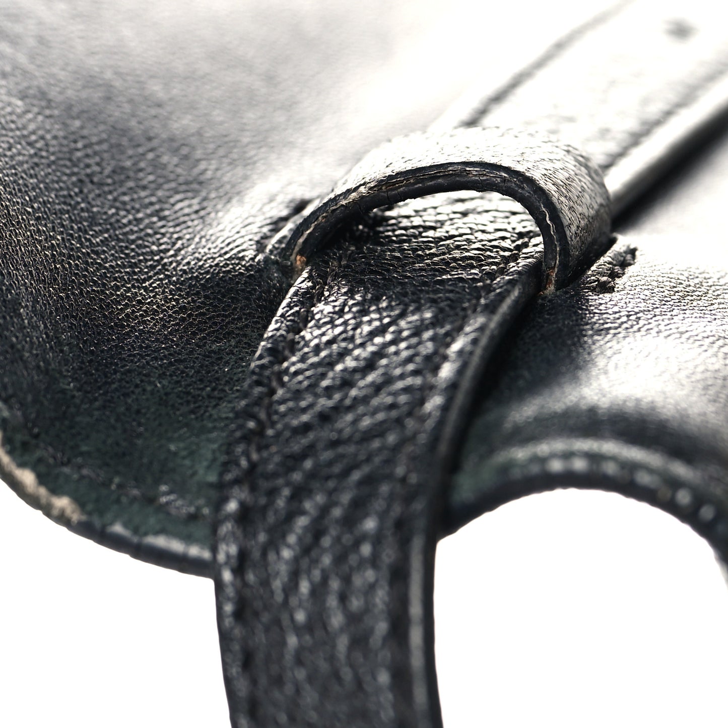 Goatskin Medium Classic Box Flap Bag Black
