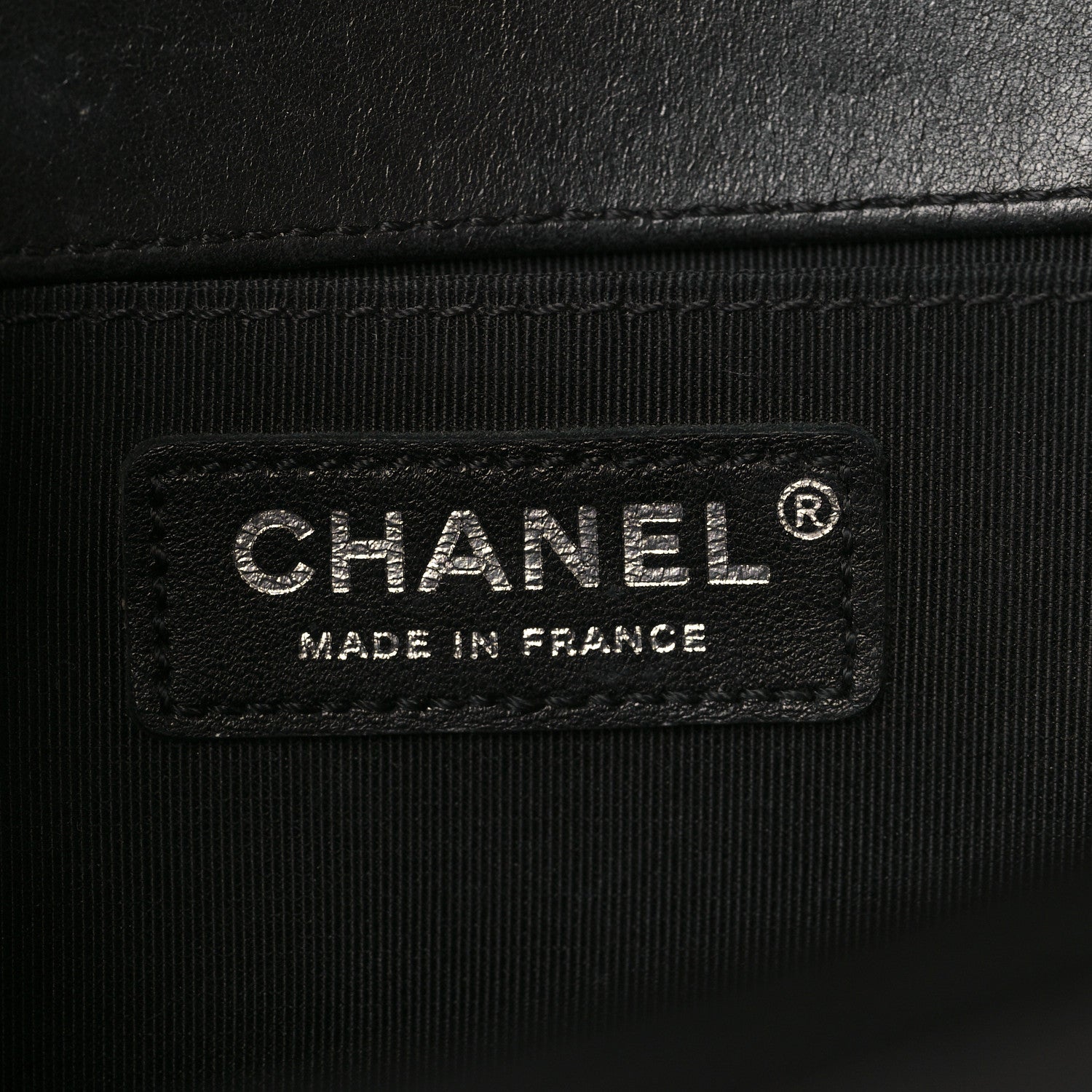Chanel Calfskin Pleated Medium Boy Flap Black 5 of 8