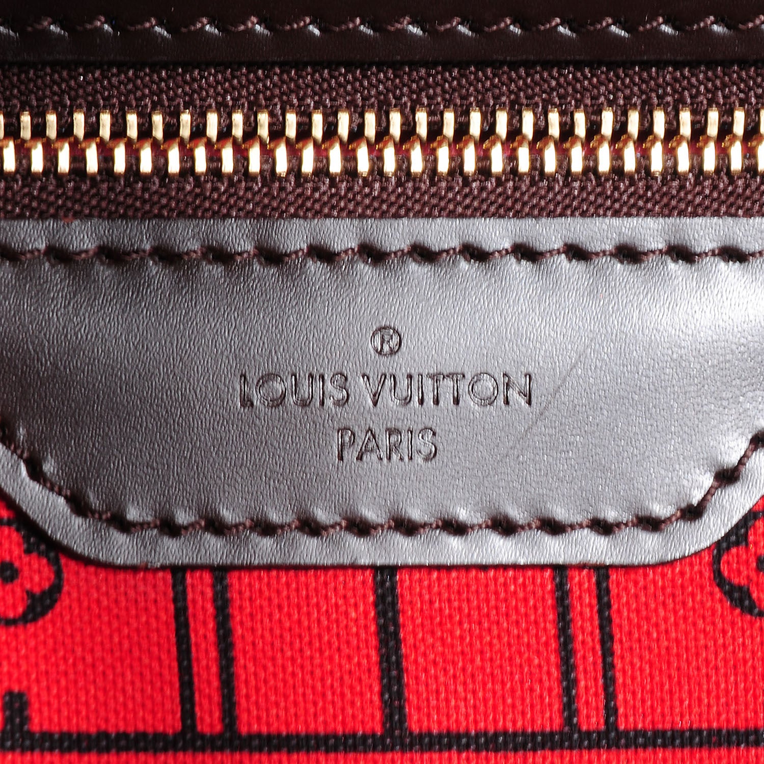 Louis Vuitton Damier Ebene Neverfull MM 7 of 8