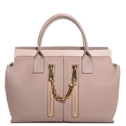 Chloe Grained Calfskin Small Cate Satchel Blush 1 of 10