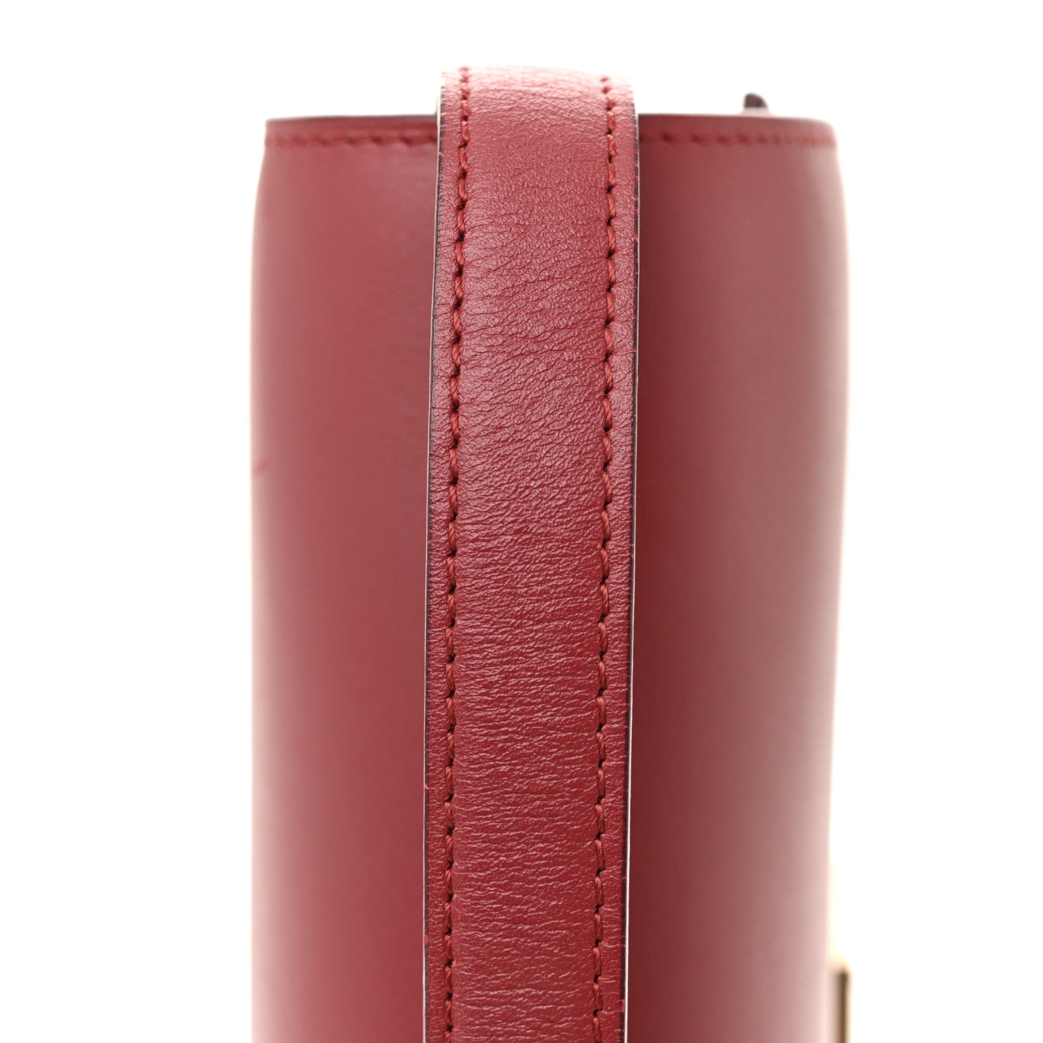Celine Box Calfskin Medium Classic Box Flap Bag Red 15 of 16