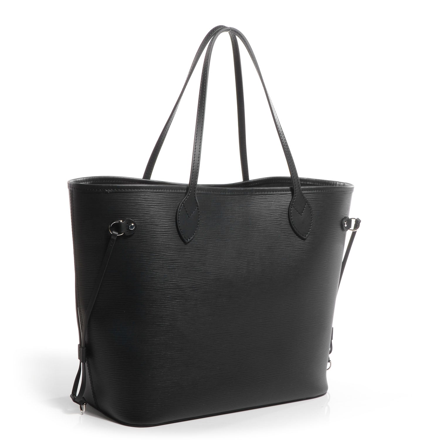 Louis Vuitton Epi Neverfull MM Black 3 of 9