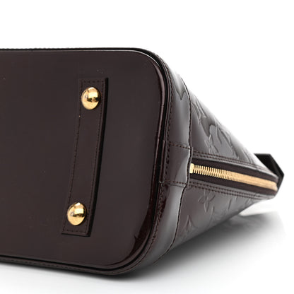 Louis Vuitton Vernis Alma PM Amarante 9 of 10
