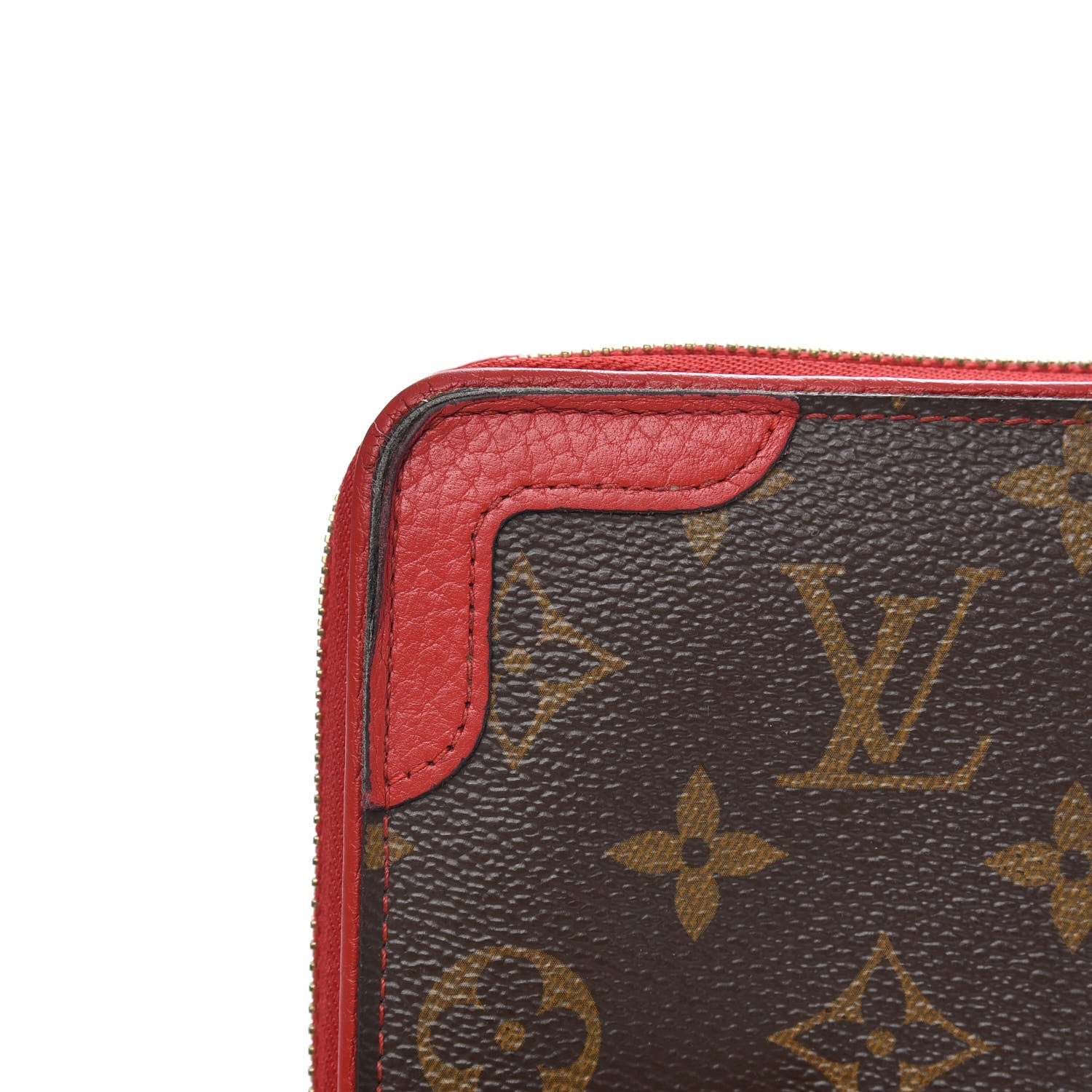 Louis Vuitton Monogram Retiro Zippy Wallet Cherry 11 of 13