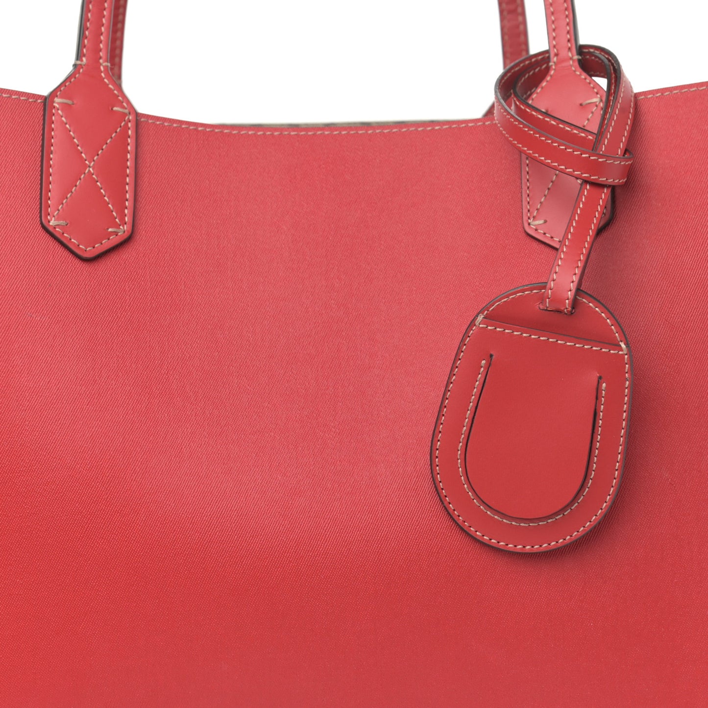 GG Supreme Medium Reversible Tote Beige Red