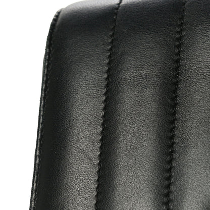 Saint Laurent Lambskin Matelasse Monogram Small Vicky Chain Bag Black 13 of 17
