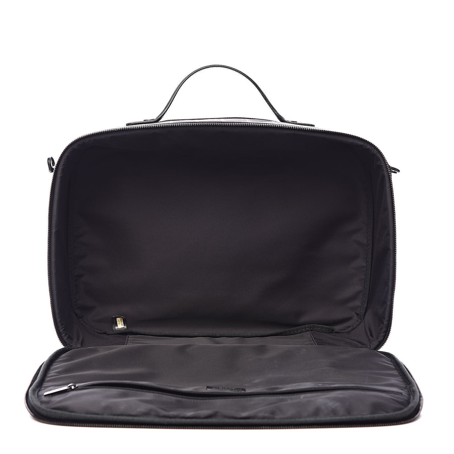 Nylon Travel Small Suitcase Black