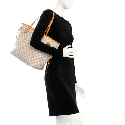 Louis Vuitton Damier Azur Neo Neverfull MM 2 of 10