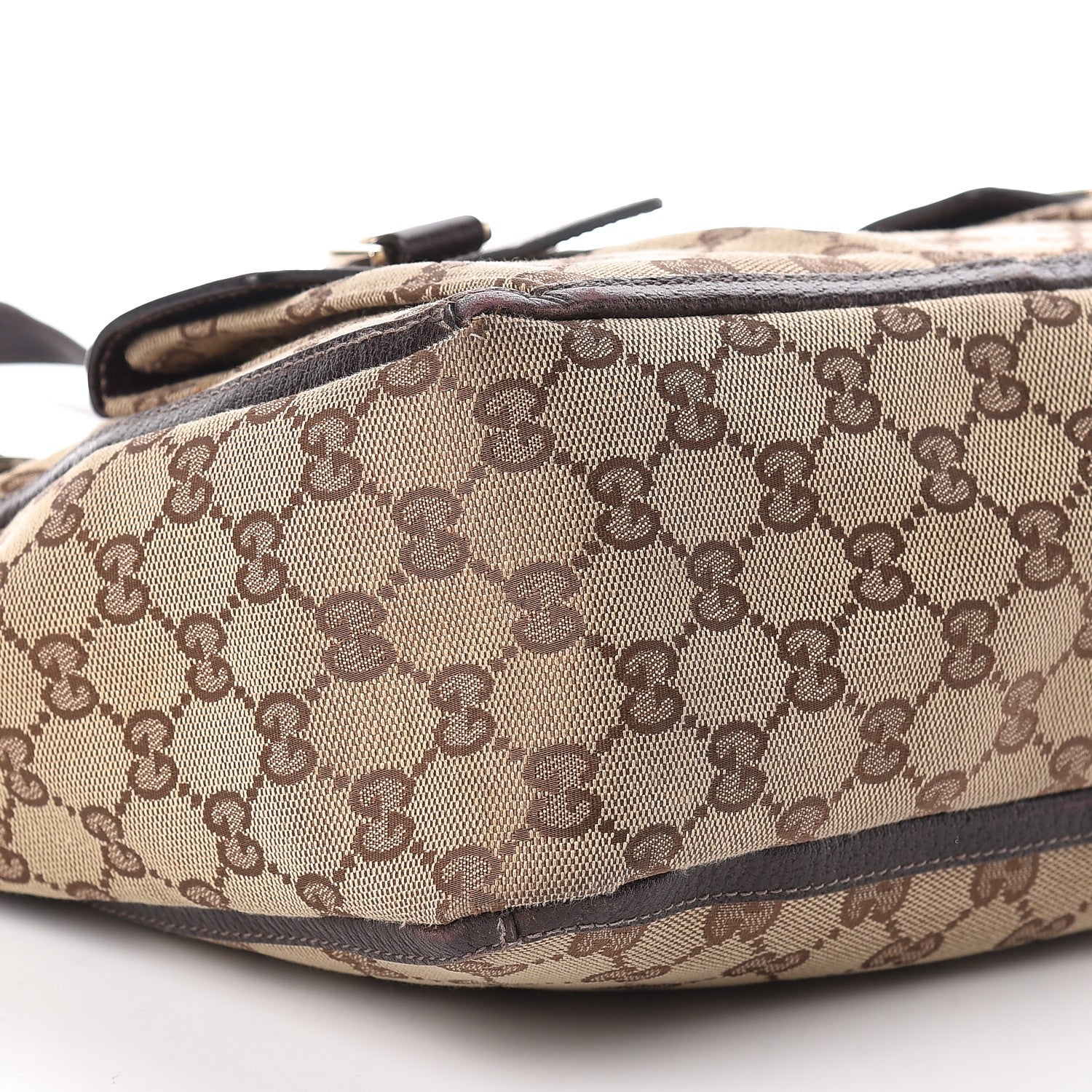 Gucci Monogram Abbey D Ring Tote Dark Brown 9 of 11