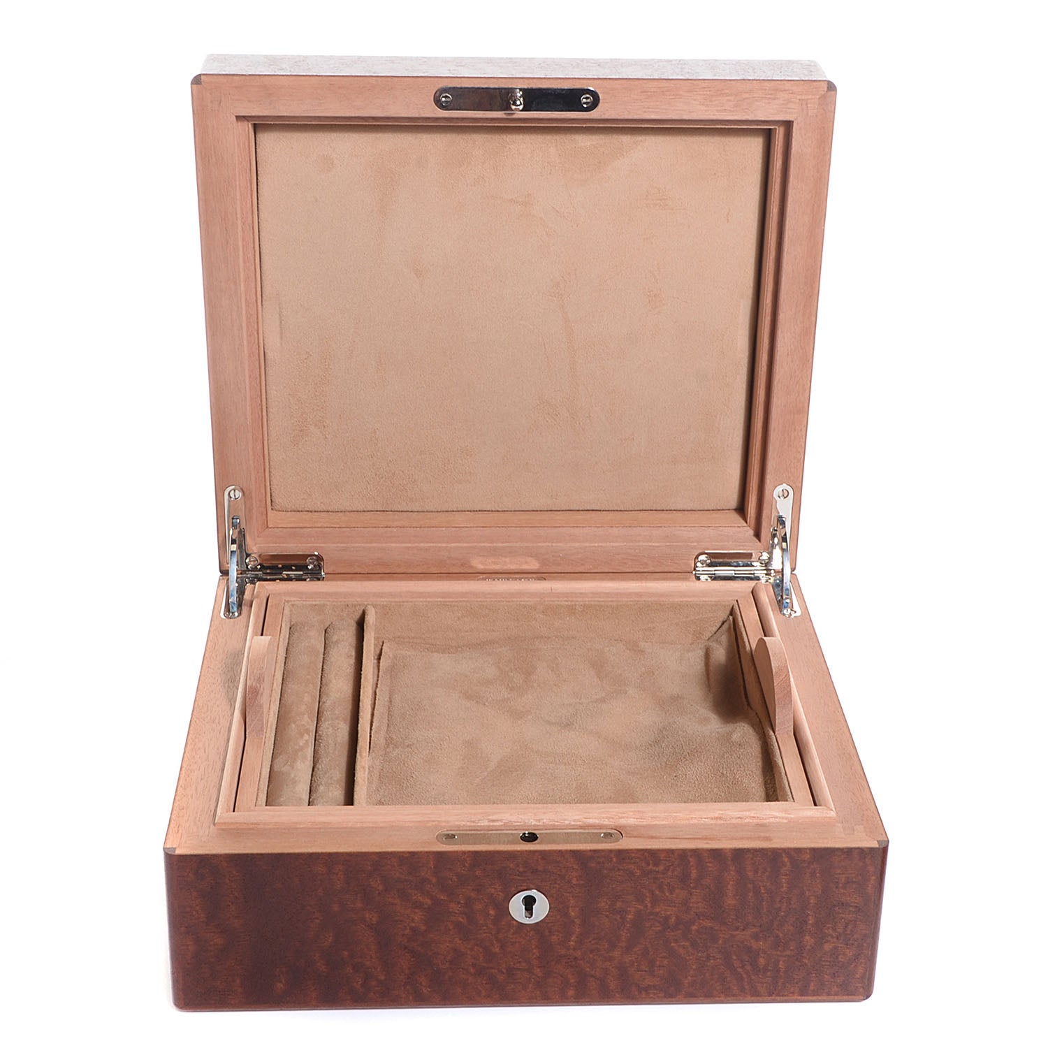 Hermes Pomelle Wood with Stingray Inlay Mazurka Jewelry Box 6 of 10